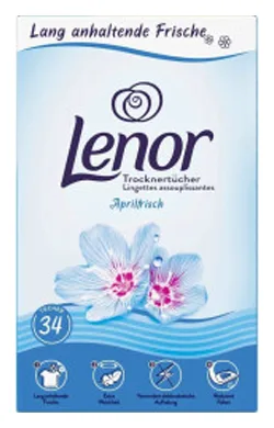 Lenor Trocknertücher Aprilfrisch 34pcs