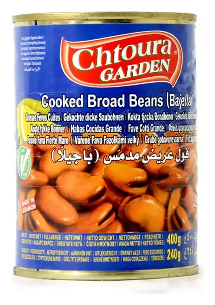 Chtoura Garden Gekochte Saubohnen Bajella 400g