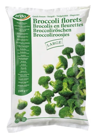 - Ardo Broccoli (2-4 cm) 2,5kg