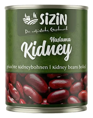 Sizin Gekochte Kidneybohnen 800g