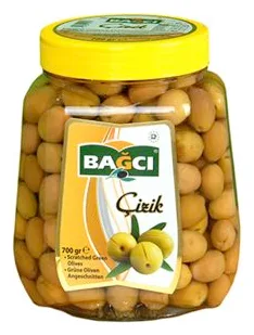 Bagci Grüne Oliven geritzt 700g