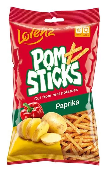 Lorenz Pom Sticks Paprika 100g