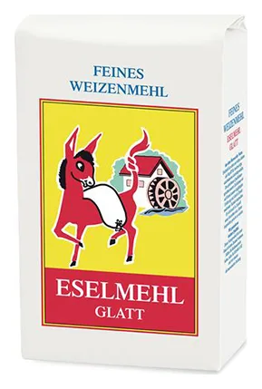 Farina Eselmehl Glatt 1kg