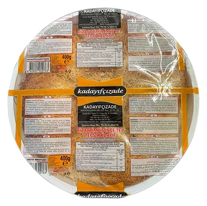Kadayifcizade Tepsi Kadayif 400g
