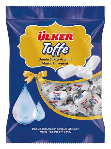 Ülker Toffe Damla Sakiz Aromali Seker 225g