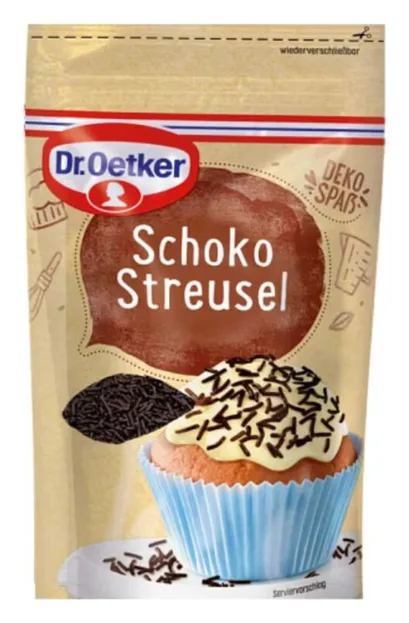 Dr. Oetker Schoko Streusel 100g
