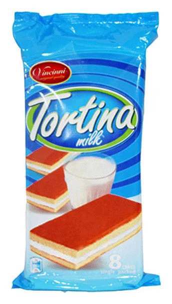 Vincinni Tortina Milk Cream 200g