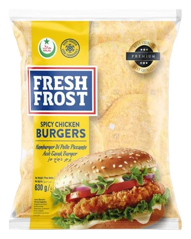 Fresh Frost Spicy Crispy Burgers 630g
