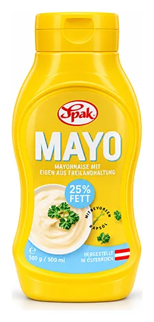Spak Mayonnasie 25% Fett 500g