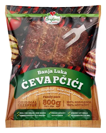 Brajlovic Austria Banja Luka Cevapcici 800g