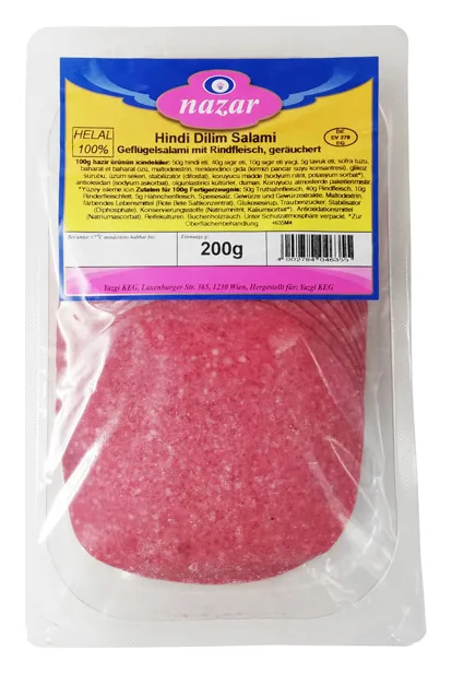 Nazar Hindi salami 200g