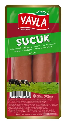 Yayla Knoblauchwurst Parmak 250g