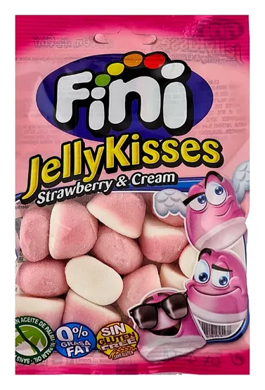 Fini Jelly Kisses Strawberry 75g
