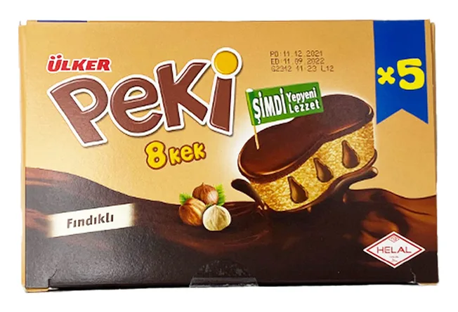Ülker Peki 8 Kek Findikli 5x42g