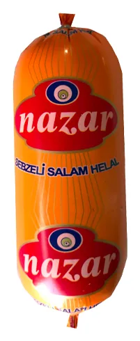 Nazar Pikantwurst mini (sebzeli) 500g