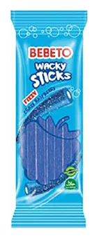 Bebeto Wacky Sticks Crazy Rasperry 180g
