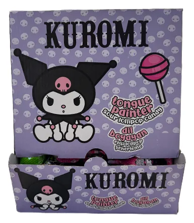 Kuromi Lolly mit Kaugummi 100pcs