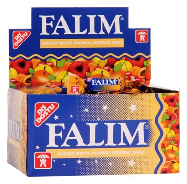 Falim Früchtearoma Kaugummi 100 Stück Pack