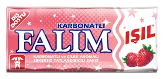 Falim Kaugummi Erdbeer 5 stk