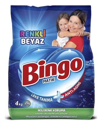 Bingo Color + Weiß Pulver 26 W. 4kg