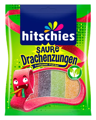 Hitschies Sauer Drachenzungen 125g