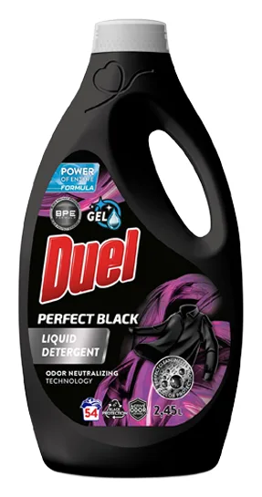 Duel Black Gel Waschmittel 2,45L