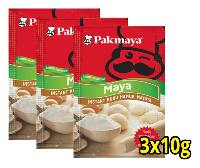Pakmaya Trockenhefe 3x10g