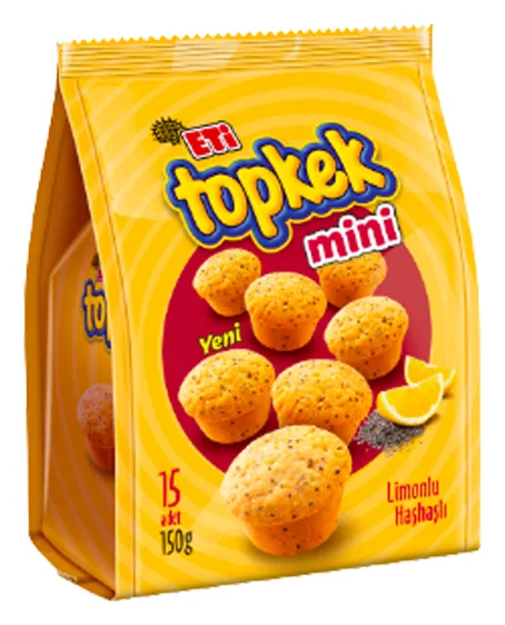 Eti Topkek Mini Zitronen Mohn Kuchen 150g