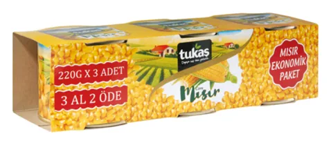 Tukas Mais 3x220g