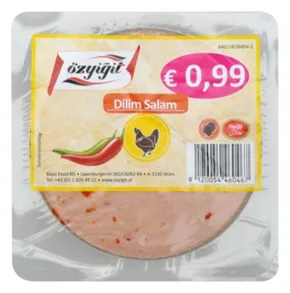 Özyigit Dilim Salam Tavuk Acili 200g