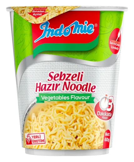 Indomie Noodle Vegetable Cup 60g