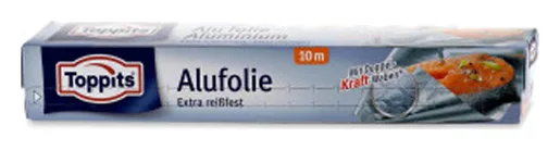 Toppits Alufolie Extra reißfest 10 m