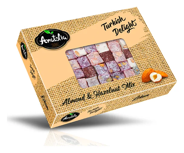 Anatolia Lokum mit Mandeln und Haselnüssen 250g