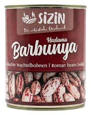 Sizin Gekochte Wachtelbohnen 800g