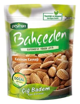 Peyman Bahceden Rohe Mandeln 120g