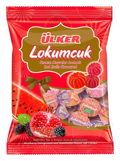 Ülker Lokumcuk Kirmizi Meyveler 225g