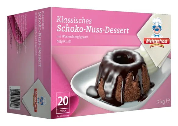 - Meisterfrost Mohr im Hemd Schoko Nuss Kuchen 20pcs