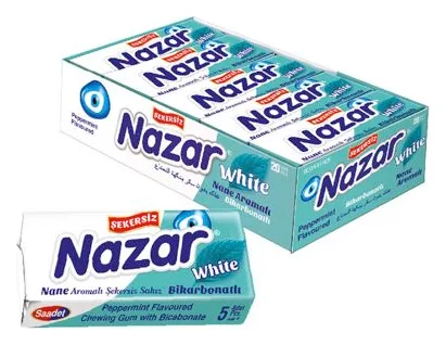 Nazar White Minze 5er 20pcs