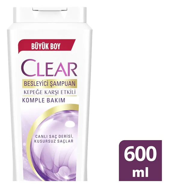 Clear Komple Bakim Shampoo 600ml