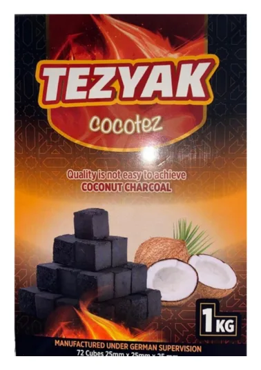 Tezyak Cocotez Coconut Coal 26mm 1kg