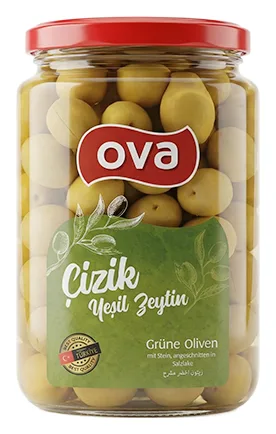 OVA Cizik Yesil Zeytin 680g