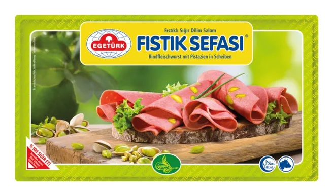 Egetürk Fistik Sefasi Salam 125g