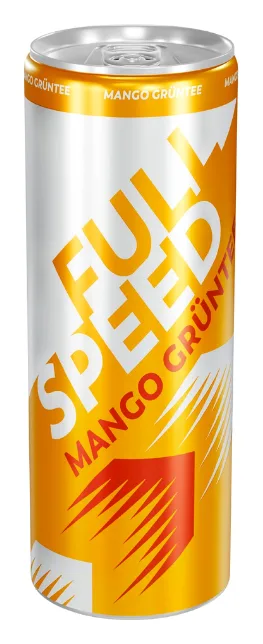Full Speed Mango Grüntee 250ml