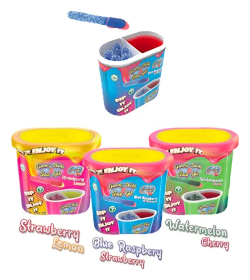 Cocco Candy Gummy Sticks & Sour Gel mix 50g
