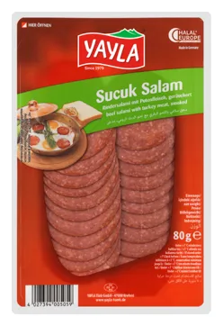 Yayla Sucuk Dana Salam 80g