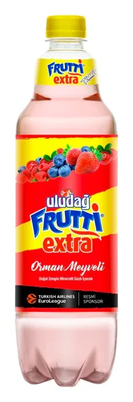 Uludag Frutti Extra Mineralwasser mit Waldfrucht 1L
