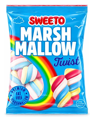 Sweeto Marshmallow Twist 140g