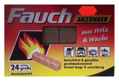Fauch Anzünder 24 große Anzündwürfel