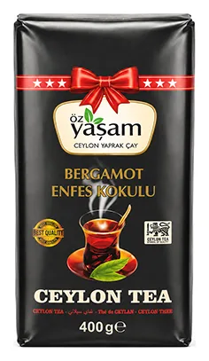 ÖzYasam Bergamot Schwarzer Ceylon Tee 400g