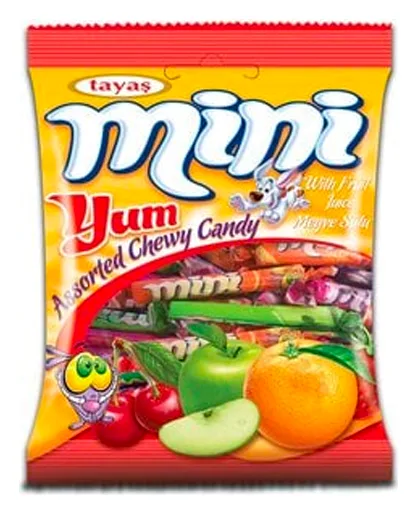 Tayas Miniyum Kaubonbons Fruchtgeschmack 170g